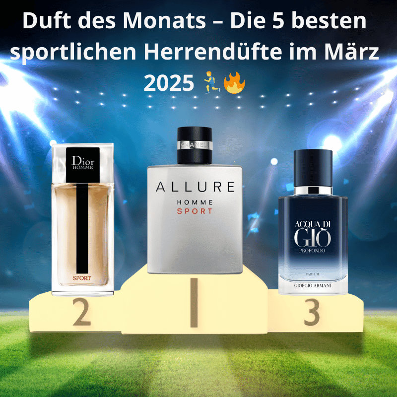 Top 5 Sport Parfums für Männer Ranking 2025 Übersicht
